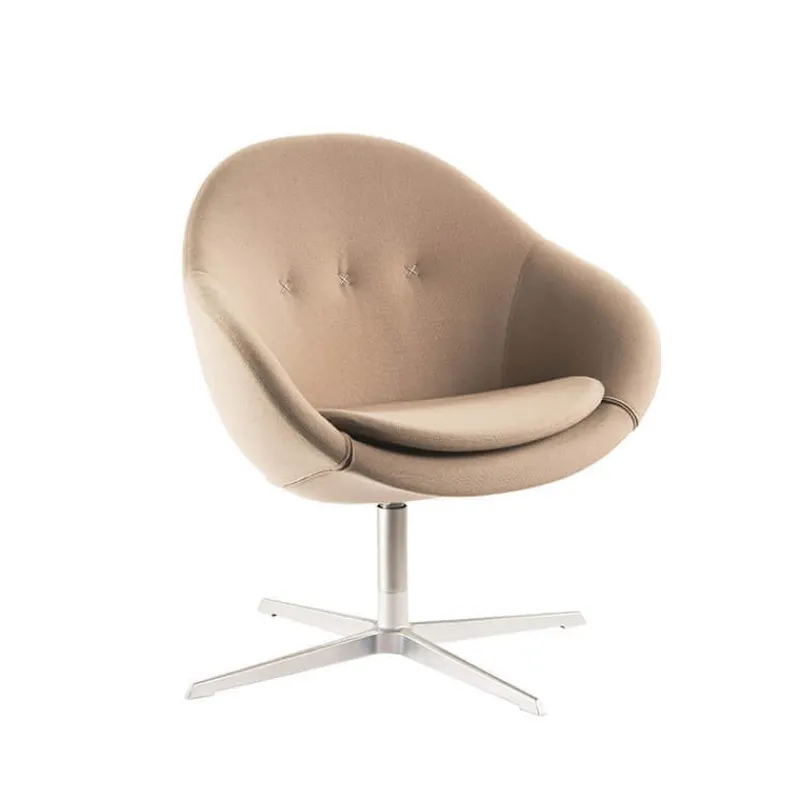 Varier Kokon club ® Fauteuil pivotant confortable en tissu design> Fauteuil De Salon