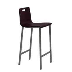 Mobliberica Koko Tabouret snack ® dossier bas en bois> Tabouret Snack (assise +/- 65 Cm)|Tabouret De Bar (assise +/- 80 Cm)