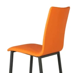 Mobliberica Koko Tabouret snack ® rembourré dossier haut en simili><noscript><img width=