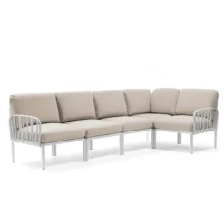Komodo Canapé modulable d'extérieur 5 places><noscript><img width=
