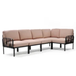 Komodo Canapé modulable d'extérieur 5 places><noscript><img width=