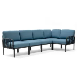Komodo Canapé modulable d'extérieur 5 places><noscript><img width=