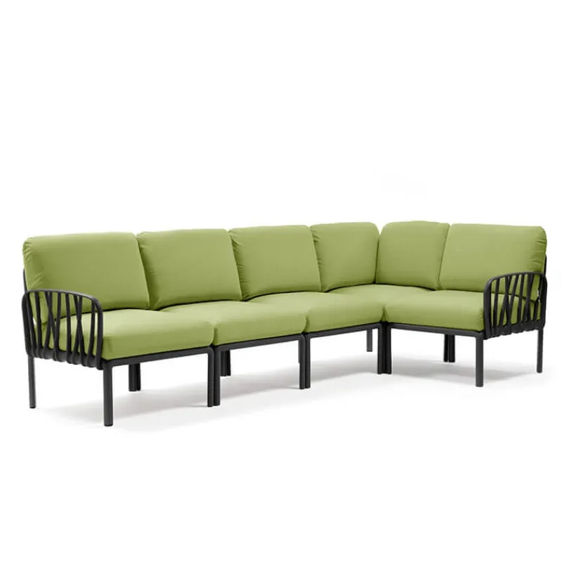 Komodo Canapé modulable d'extérieur 5 places> Fauteuil De Jardin