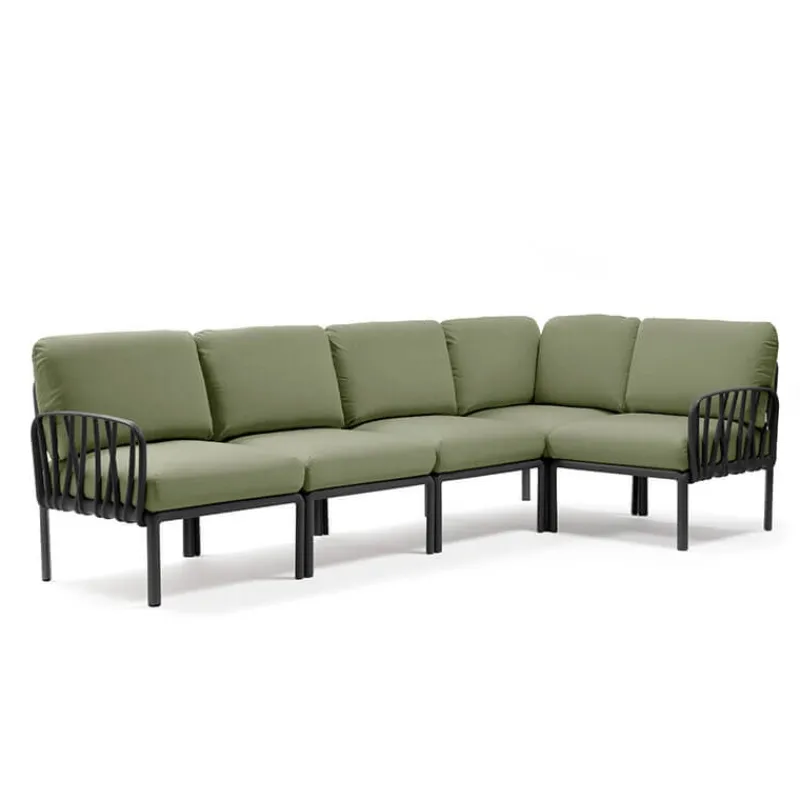 Komodo Canapé modulable d'extérieur 5 places> Fauteuil De Jardin