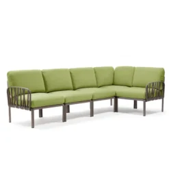 Komodo Canapé modulable d'extérieur 5 places><noscript><img width=