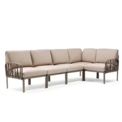 Komodo Canapé modulable d'extérieur 5 places><noscript><img width=