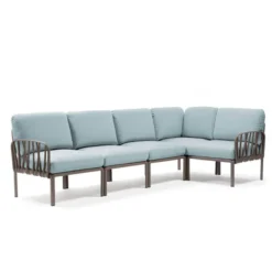 Komodo Canapé modulable d'extérieur 5 places><noscript><img width=