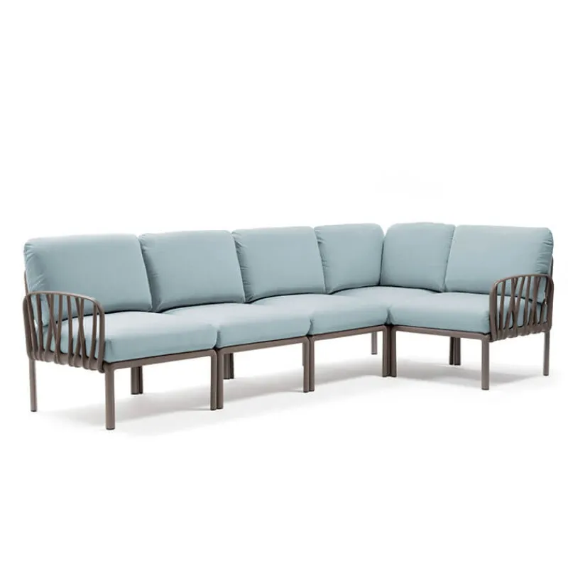 Komodo Canapé modulable d'extérieur 5 places> Fauteuil De Jardin