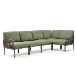 Komodo Canapé modulable d'extérieur 5 places><noscript><img width=