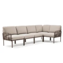 Komodo Canapé modulable d'extérieur 5 places><noscript><img width=