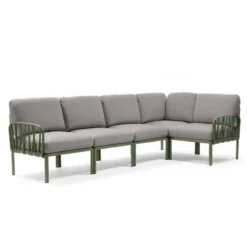 Komodo Canapé modulable d'extérieur 5 places><noscript><img width=