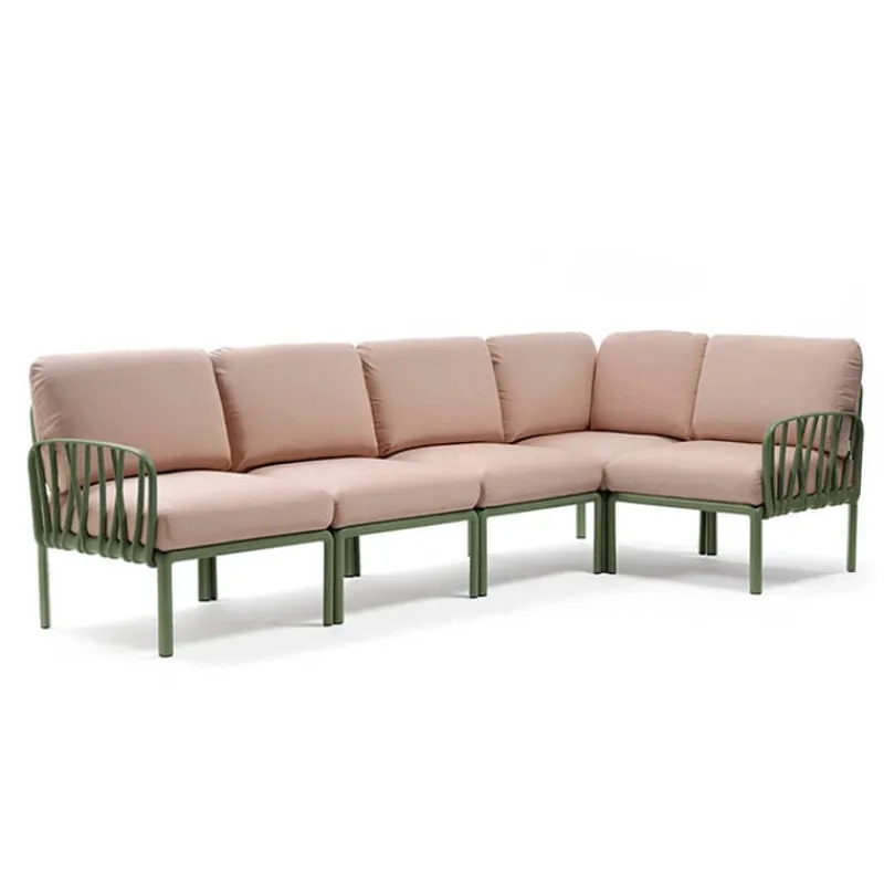 Komodo Canapé modulable d'extérieur 5 places> Fauteuil De Jardin