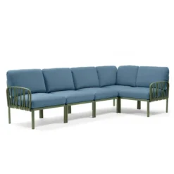 Komodo Canapé modulable d'extérieur 5 places><noscript><img width=