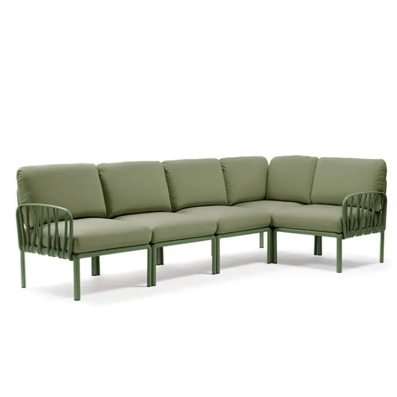 Komodo Canapé modulable d'extérieur 5 places> Fauteuil De Jardin