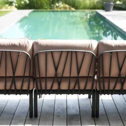 Komodo Canapé modulable d'extérieur 5 places><noscript><img width=