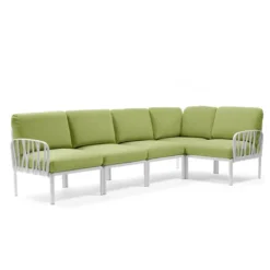 Komodo Canapé modulable d'extérieur 5 places><noscript><img width=