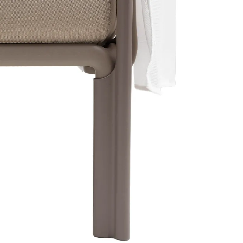 Komodo ombra 2 Canapé de jardin 2 places avec voile d'ombrage fabriqué en Italie> Fauteuil De Jardin