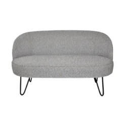 Paget Léa Canapé 2 places tendance made in France avec pieds épingle> Fauteuil De Salon