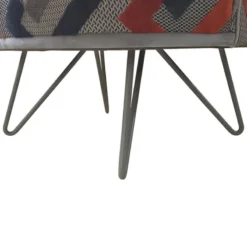 Paget Léa Fauteuil lounge design art déco avec pieds épingle fabrication française><noscript><img width=