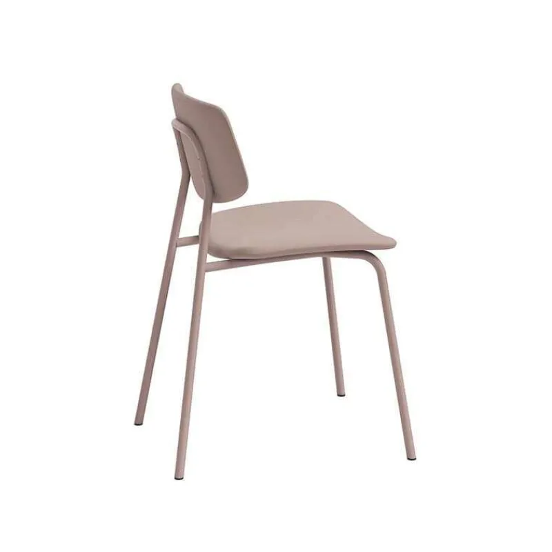 Perfecta Lago Chaise de cuisine vintage rembourrée en simili> Chaise De Cuisine