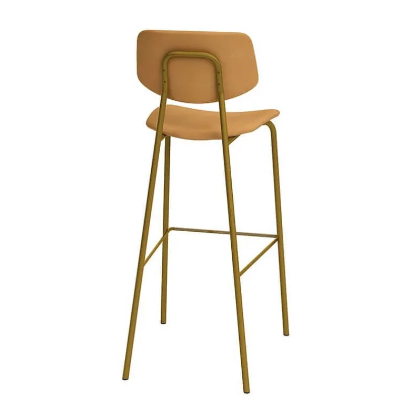 Perfecta Lago Tabouret de bar style vintage rembourré en simili> Tabouret De Bar (assise +/- 80 Cm)