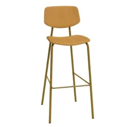 Perfecta Lago Tabouret de bar style vintage rembourré en simili><noscript><img width=
