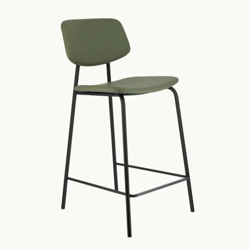 Perfecta Lago Tabouret snack vintage rembourré en simili fabriqué en Belgique> Tabouret Snack (assise +/- 65 Cm)|Tabouret De Bar (assise +/- 80 Cm)