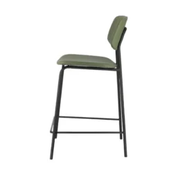 Perfecta Lago Tabouret snack vintage rembourré en simili fabriqué en Belgique><noscript><img width=