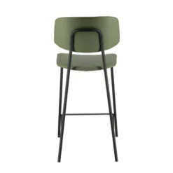Perfecta Lago Tabouret snack vintage rembourré en simili fabriqué en Belgique><noscript><img width=