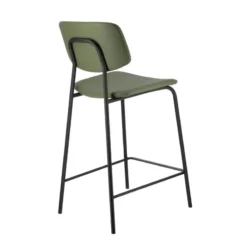 Perfecta Lago Tabouret snack vintage rembourré en simili fabriqué en Belgique><noscript><img width=