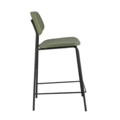 Perfecta Lago Tabouret snack vintage rembourré en simili fabriqué en Belgique><noscript><img width=