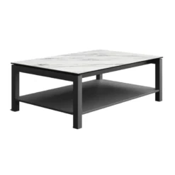 Cancio Lakera mini Table basse tendance en dekton et en acier><noscript><img width=