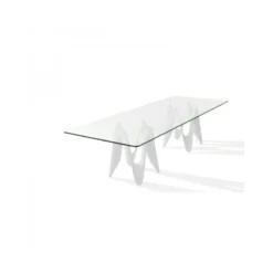 Sovet Italia Lambda Sovet® Table de salle à manger design en verre 320 x 120 cm><noscript><img width=