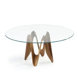 Sovet Italia Lambda Sovet® Table ronde design en verre><noscript><img width=
