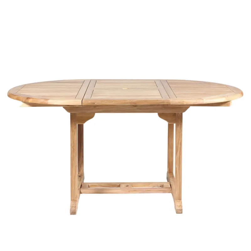 Medicis LandryTable de jardin ovale en teck extensible> Table De Jardin