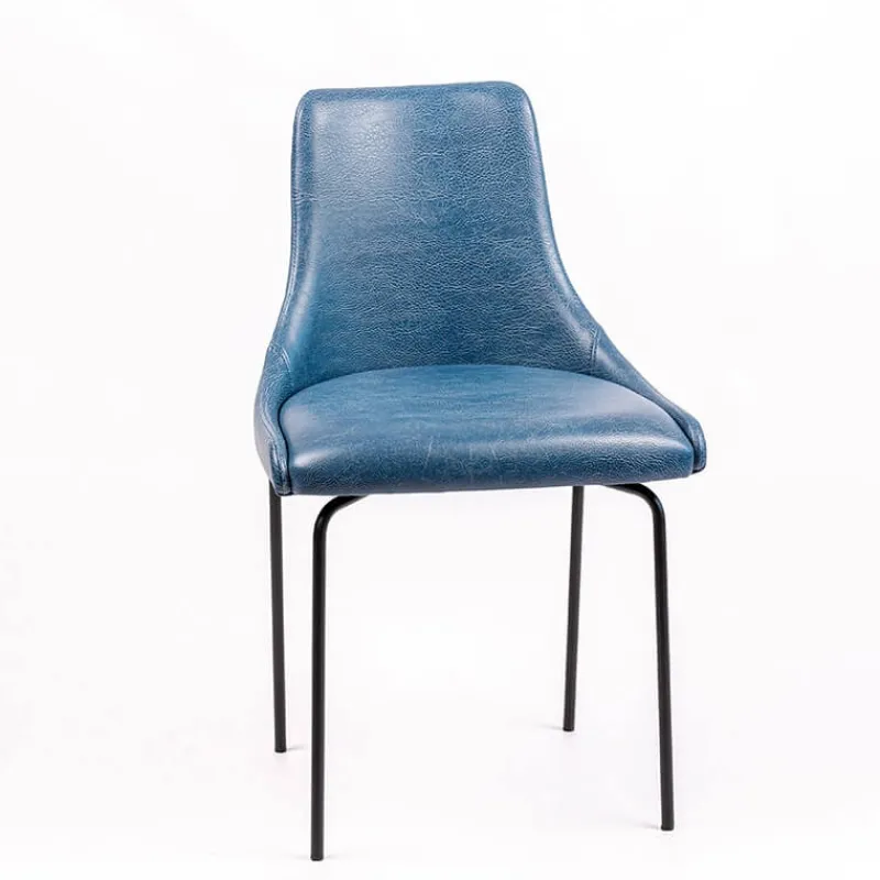 Sessio Lars Chaise confortable avec pieds en métal> Chaise De Cuisine|Chaise De Salle à Manger