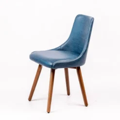 Sessio Lars Chaise confortable avec pieds en bois><noscript><img width=