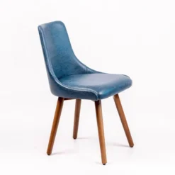 Sessio Lars Chaise confortable avec pieds en bois><noscript><img width=