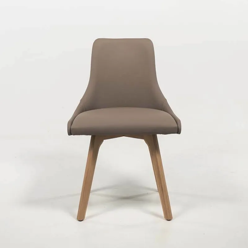 Sessio Lars Chaise de salle à manger vintage avec pieds en bois> Chaise De Cuisine|Chaise De Salle à Manger