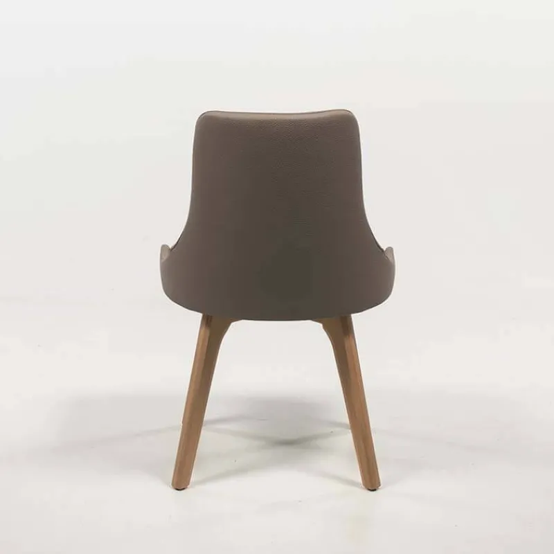 Sessio Lars Chaise de salle à manger vintage avec pieds en bois> Chaise De Cuisine|Chaise De Salle à Manger