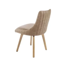 Sessio Lars line Chaise matelassée avec pieds en bois massif><noscript><img width=