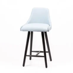 Sessio Lars Tabouret snack rembourré avec pieds bois><noscript><img width=