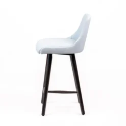 Sessio Lars Tabouret snack rembourré avec pieds bois><noscript><img width=