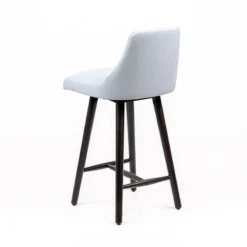 Sessio Lars Tabouret snack rembourré avec pieds bois><noscript><img width=
