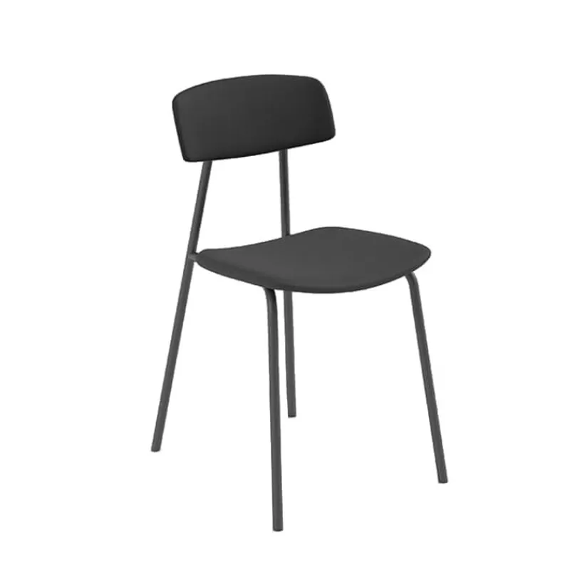 Perfecta Lazio Chaise belge style rétro en simili avec pieds en métal> Chaise De Cuisine|Chaise De Salle à Manger