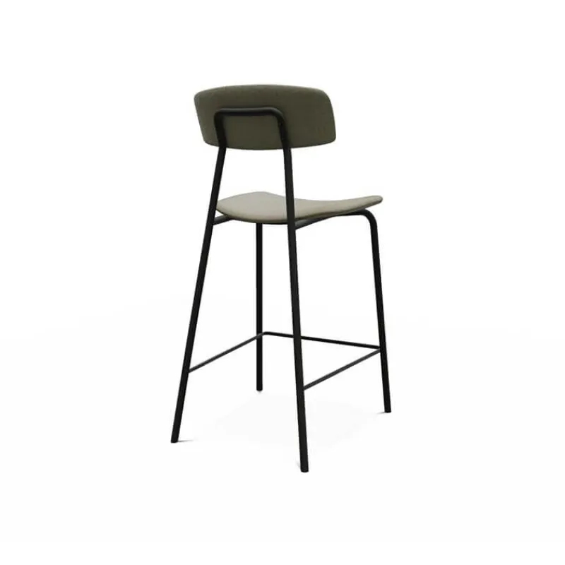 Perfecta Lazio Tabouret snack de style vintage en tissu fabriqué en Belgique> Tabouret Snack (assise +/- 65 Cm)|Tabouret De Bar (assise +/- 80 Cm)
