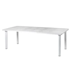 Libeccio Table de jardin extensible en polypropylène et aluminium><noscript><img width=
