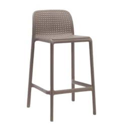 Lido Tabouret en polypropylène empilable> Tabouret Snack (assise +/- 65 Cm)|Tabouret De Bar (assise +/- 80 Cm)