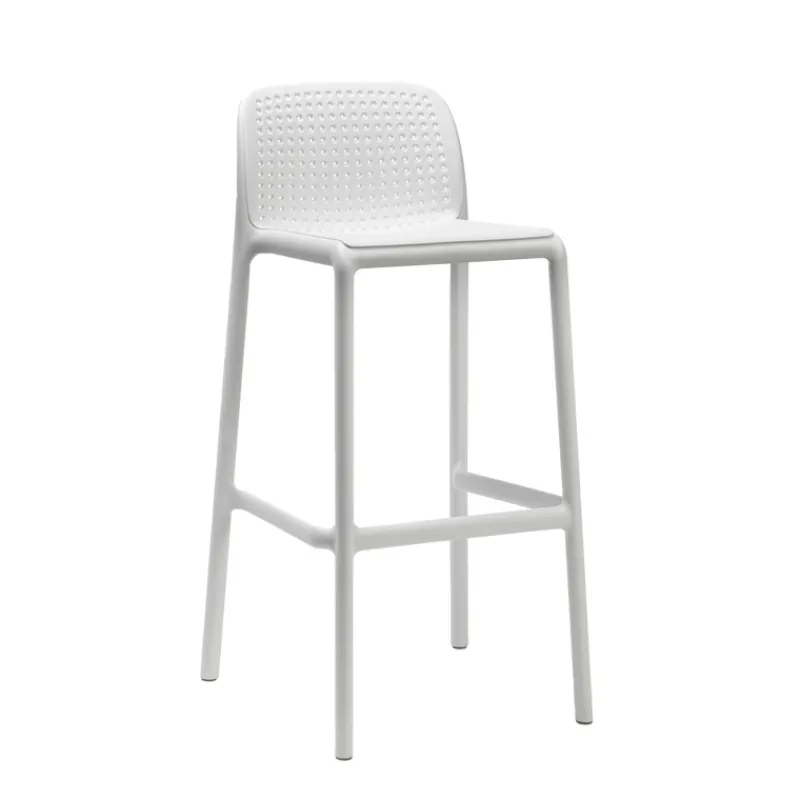 Lido Tabouret en polypropylène empilable> Tabouret Snack (assise +/- 65 Cm)|Tabouret De Bar (assise +/- 80 Cm)