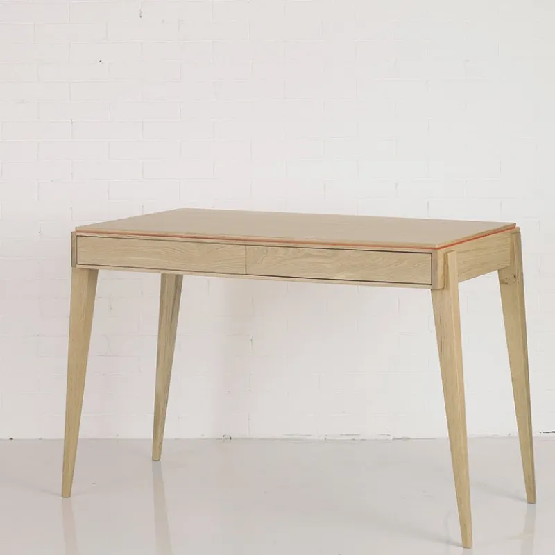 Dasras Liseré Bureau en bois avec tiroirs> Table Pour Petit Espace|Bureau